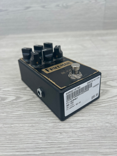 Vist Large View of Product Image Which is Used Friedman BE-OD Overdrive Pedal