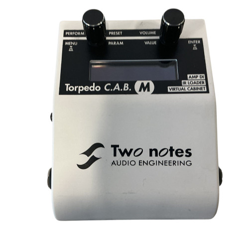 Vist Large View of Product Image Which is Used Two Notes TORPEDO CAB M Amp Modeling Pedal