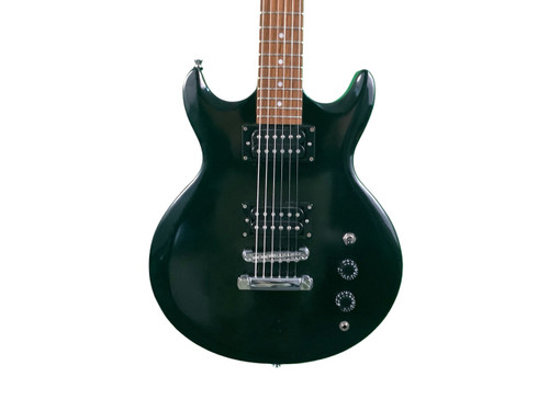 Vist Large View of Product Image Which is Used Ibanez GIO GAX 30 Double Cut Electric Guitar Black 6-String