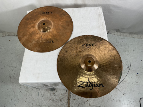 Vist Large View of Product Image Which is Used Zildjian 14 IN ZBT HH BOTTOM Hi Hat Cymbals 14"