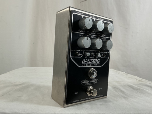 Vist Large View of Product Image Which is Used Origin Effects BASSRIG 64 BLACK PANEL BASS PREAMP Bass Pre-Amp Pedal