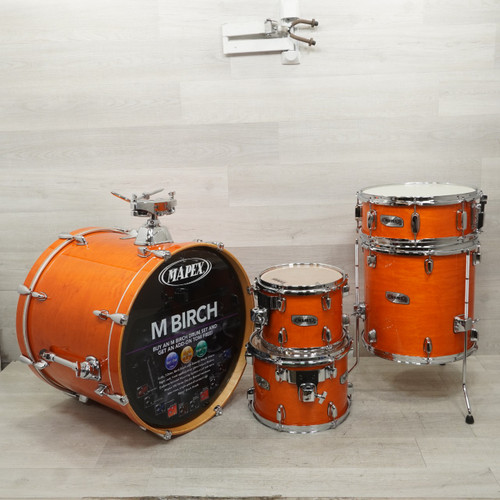 Vist Large View of Product Image Which is Used Mapex M Series Drum Shell Kit Orange