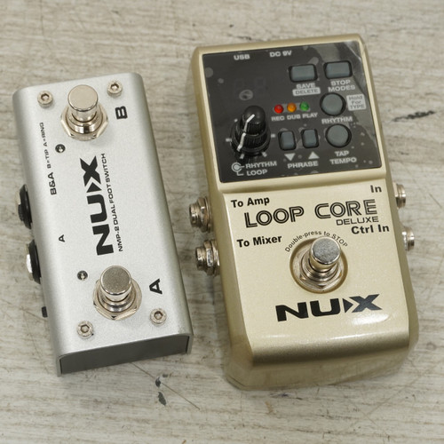 Vist Large View of Product Image Which is Used Nux Loop Core Deluxe Looper Pedal