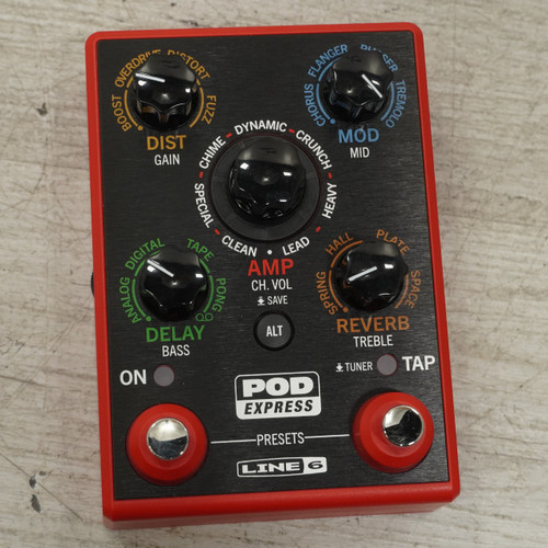 Vist Large View of Product Image Which is Used Line 6 Pod Express Multi-fx Pedal