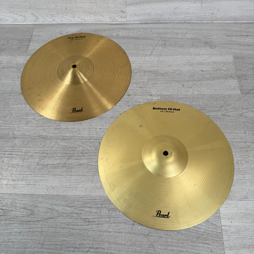 Vist Large View of Product Image Which is Used Pearl Hi-hats - 14-inch