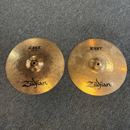 Vist Large View of Product Image Which is Used Zildjian ZBT Hi Hat Cymbals 13"