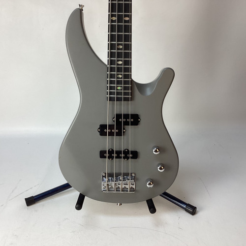 Vist Large View of Product Image Which is Used Mitchell MB100CS P Type Bass Guitar Silver/Gray 4-String