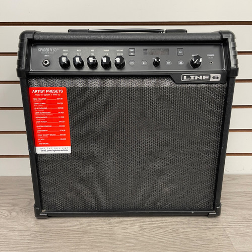 Vist Large View of Product Image Which is Used - Line 6 SPIDER V 60 MKII 1 x 10 Solid State Amplifier 