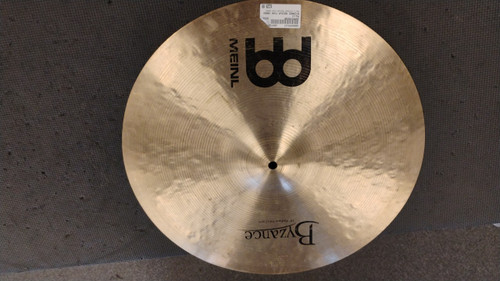 Vist Large View of Product Image Which is Used Meinl BYZANCE MEDIUM THIN CRASH Crash Cymbal 19"