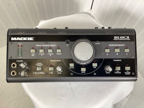 Vist Large View of Product Image Which is Used Mackie BIG KNOB STUDIO COMMAND SYSTEM Compact Mixer