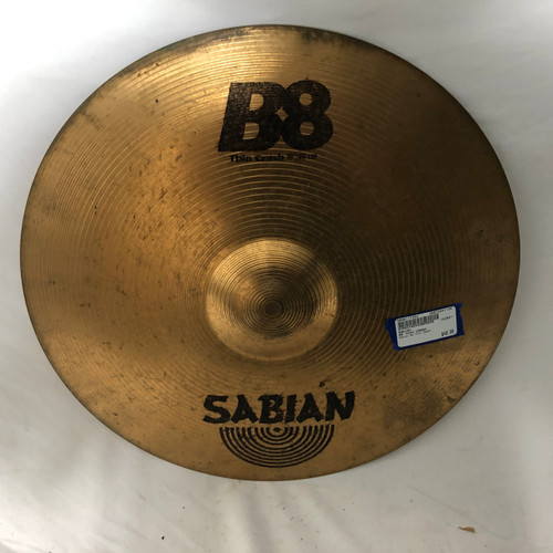 Vist Large View of Product Image Which is Used Sabian B8 THIN CRASH Crash Cymbal 18"