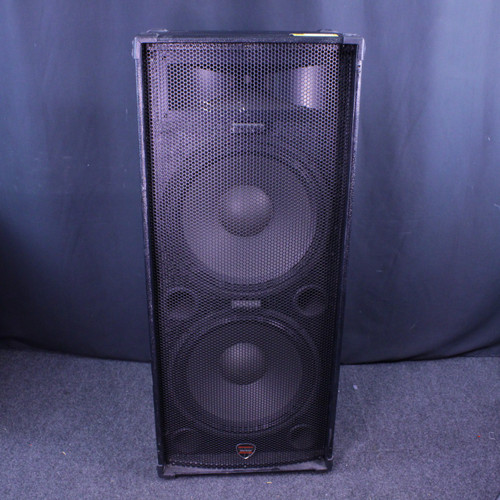 Vist Large View of Product Image Which is Used Nady PPAS-215+ POWERED SPEAKER Powered Full Range Speaker Cabinet