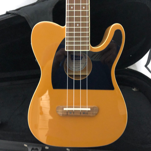 Vist Large View of Product Image Which is Used Fender FULLERTON TELE UKE Ukulele Orange