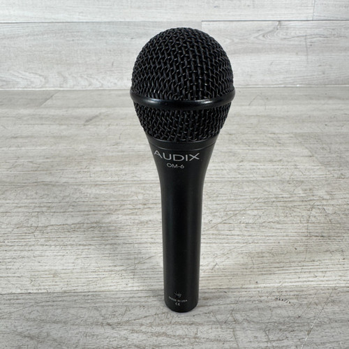 Vist Large View of Product Image Which is Used Audix OM6 - Hypercardioid Dynamic Vocal Microphone