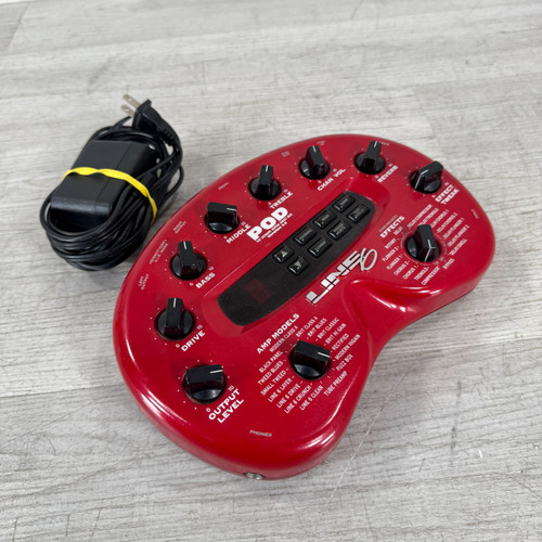 Vist Large View of Product Image Which is Used Line 6 POD 2.0 - Guitar Amp Modeler and Multi-effects Processor