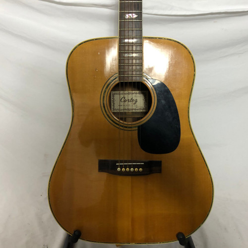 Vist Large View of Product Image Which is Used Cortez JST-1200 Vintage Solid Top Acoustic Guitar Natural