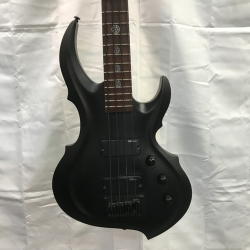 Vist Large View of Product Image Which is Used LTD TA-204 FRX TOM ARAYA SIGNATURE Modern Metal Bass Guitar Black 4-String