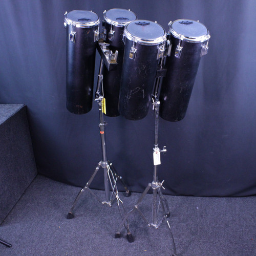 Vist Large View of Product Image Which is Used Tama OCTOBANS LOWER PITCH W/STAND 80S Percussion Instrument