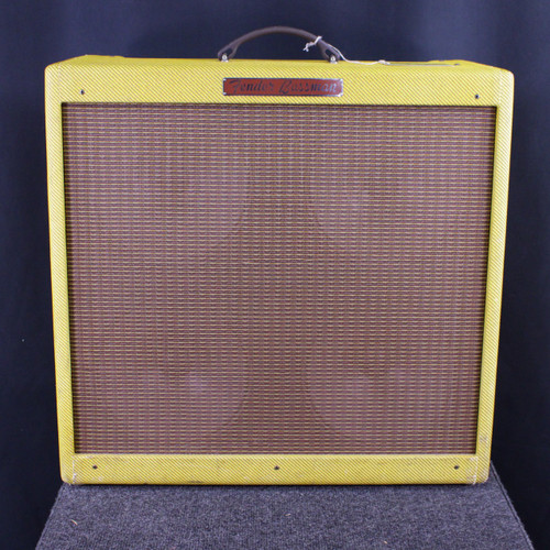 Vist Large View of Product Image Which is Used Fender 59 BASSMAN LTD W/WEBER ALNICO SPKRS 4 x 10 Tube Combo Amplifier 4 x 10