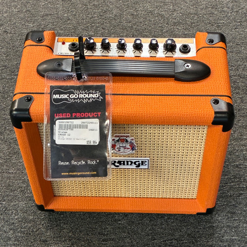 Vist Large View of Product Image Which is Used Orange CRUSH 12 Guitar Speaker Cabinet Other