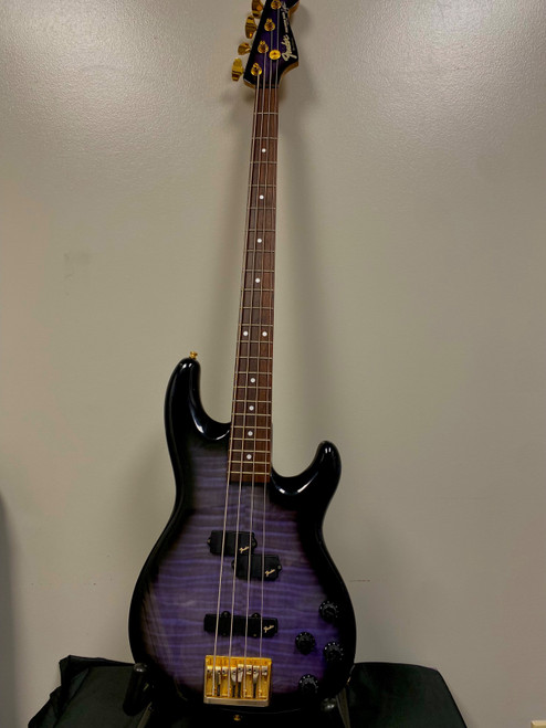 Vist Large View of Product Image Which is Used Fender 1994 FENDER PRECISION LYTE MIJ P Type Bass Guitar Silver Burst 4-String