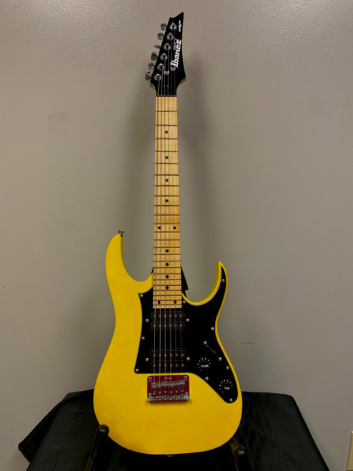 Vist Large View of Product Image Which is Used Ibanez GIO MIKRO GRGM21M Super S Electric Guitar Yellow 6-String