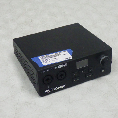 Vist Large View of Product Image Which is Used Presonus REVELATOR IO24 Computer Interface 2 A/D Recording Inputs
