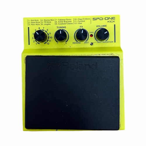 Vist Large View of Product Image Which is Used Roland SPD ONE KICK Electronic Drum Pad