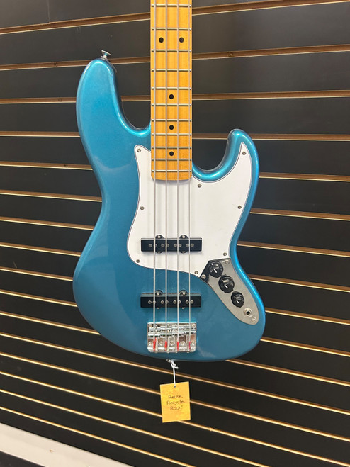 Vist Large View of Product Image Which is Used SX VTG SERIES Bass Guitar Blue 4-String
