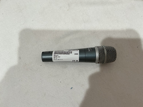 Vist Large View of Product Image Which is Used Shure BETA 57 Condenser Microphone