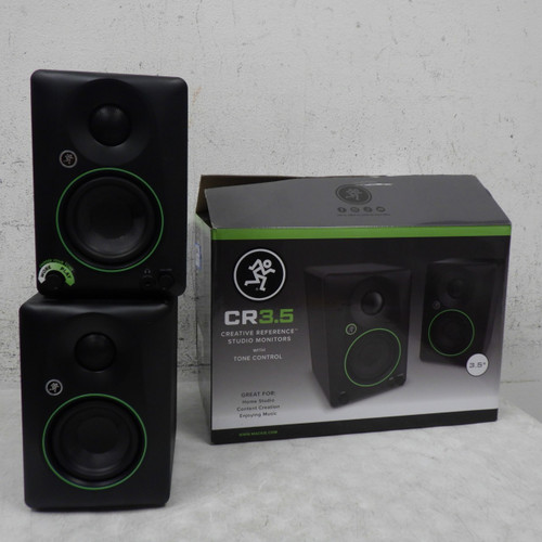 Vist Large View of Product Image Which is Used Mackie CR 3.5 studio Monitor Pair Powered Studio Monitor