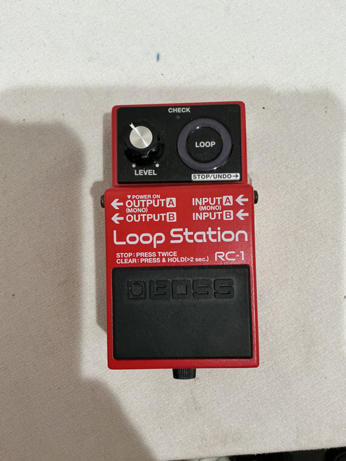 Vist Large View of Product Image Which is Used Boss RC-1 Looper Pedal