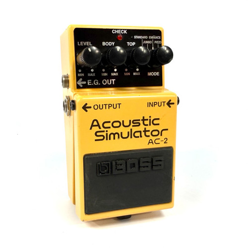 Vist Large View of Product Image Which is Used Boss AC-2 Acoustic Simulator Pedal