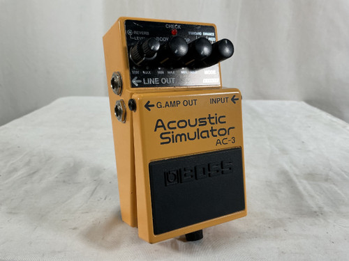 Vist Large View of Product Image Which is Used Boss AC-3 ACOUSTIC SIMULATOR Amp Modeling Pedal