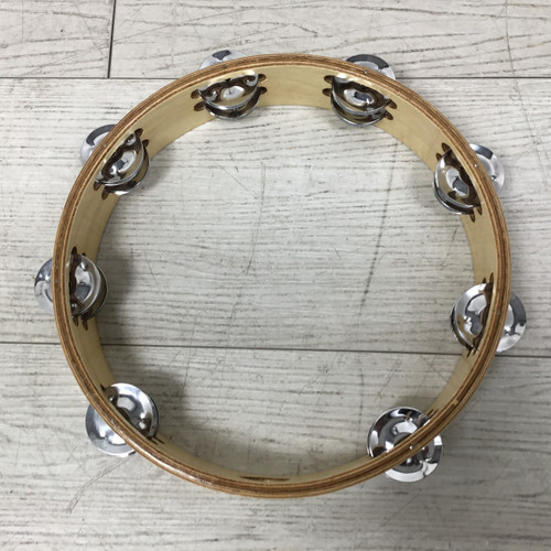 Vist Large View of Product Image Which is Used Cardinal Percussion Double Row 10" Headless Tambourine