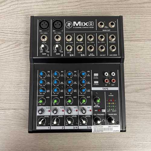 Vist Large View of Product Image Which is Used - Mackie MIX 8 W/AC Mixing Console