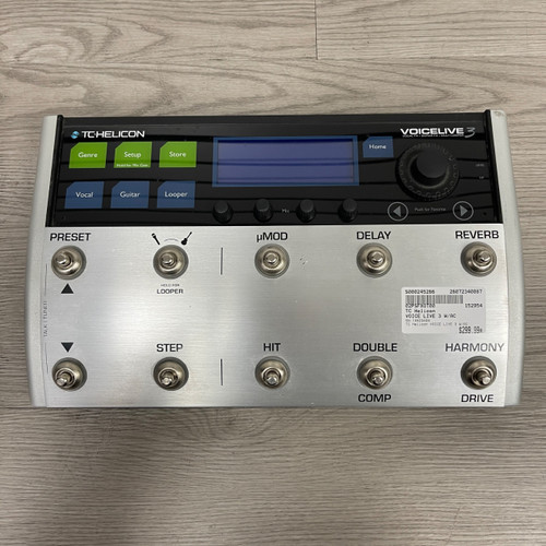 Vist Large View of Product Image Which is Used - TC Helicon VOICE LIVE 3 W/AC 