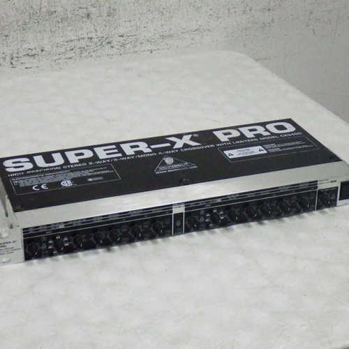 Vist Large View of Product Image Which is Used Behringer SUPER-X PRO CROSSOVER Crossover