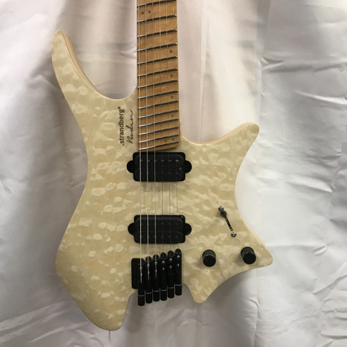 Vist Large View of Product Image Which is Used Strandberg BODEN STANDARD NX Modern Metal Electric Guitar Natural 6-String