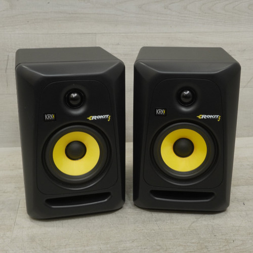 Vist Large View of Product Image Which is Used Krk Rokit 5 Powered Studio Monitor Pair