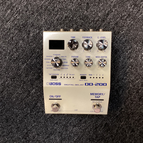 Vist Large View of Product Image Which is Used Boss DD-200 Delay Pedal