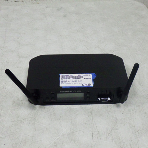 Vist Large View of Product Image Which is Used Shure GLXD4 W/ GLXD1 LAV Wireless Microphone