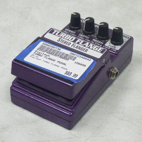 Vist Large View of Product Image Which is Used Digitech Turbo Flange Pedal  