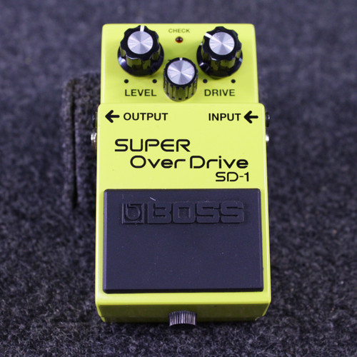 Vist Large View of Product Image Which is Used Boss SD-1 SUPER OVERDRIVE Overdrive Pedal