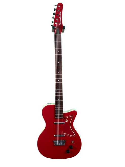 Vist Large View of Product Image Which is Used Danelectro BARITONE Electric Guitar Red 6-String