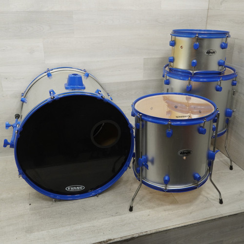 Vist Large View of Product Image Which is Used Ddrum Punx Drum Shell Kit Silver