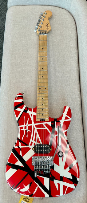 Vist Large View of Product Image Which is Used EVH STRIPE SERIES S Type Electric Guitar Red 6-String