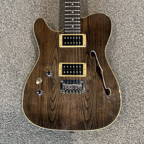 Vist Large View of Product Image Which is Used IYV Thinline HH T-Style Left-Handed Electric Guitar