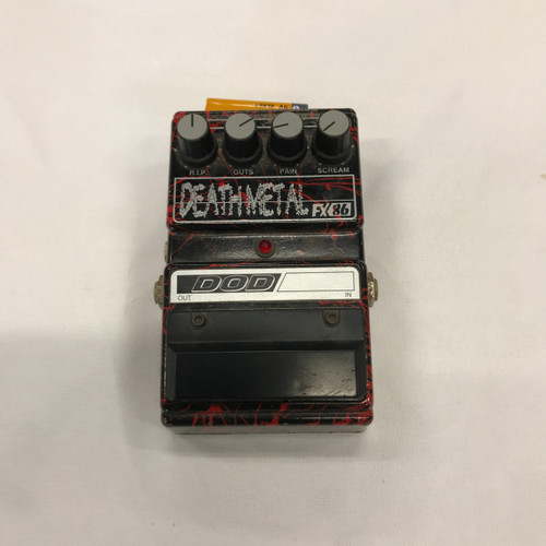 Vist Large View of Product Image Which is Used DOD DEATH METAL DISTORTION FX86B Distortion Pedal