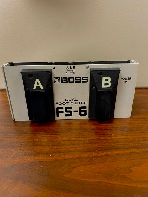 Vist Large View of Product Image Which is Used Boss FS-6 DUAL FOOTSWITCH A/B/Y Switch